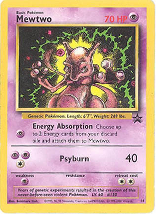 Mewtwo (14) [Wizards of the Coast: Black Star Promos]