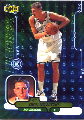 Dirk Nowitzki 1998-99 Upper Deck Ud Ionix Electrix #69 Rookie 