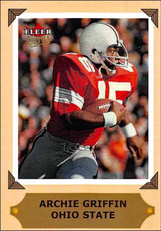 Archie Griffin 2001 Fleer Ultra College Greats Preview #12 Football Card