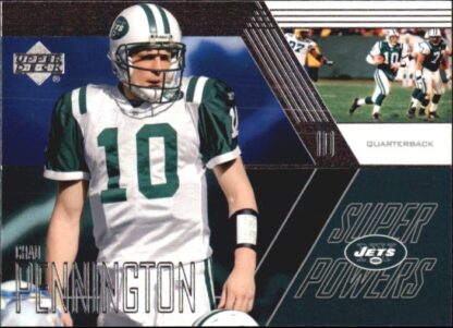 Chad Pennington 2003 Upper Deck Super Powers #SP-10 Football Card