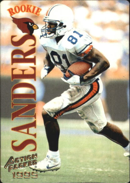 Frank Sanders 1995 Pinnacle Action Packed Rookie #117 Football Card