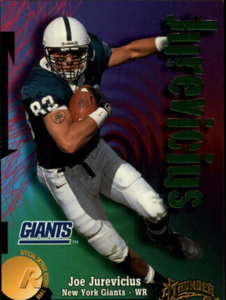 Joe Jurevicius 1998 Skybox Thunder #237 Rookie Card