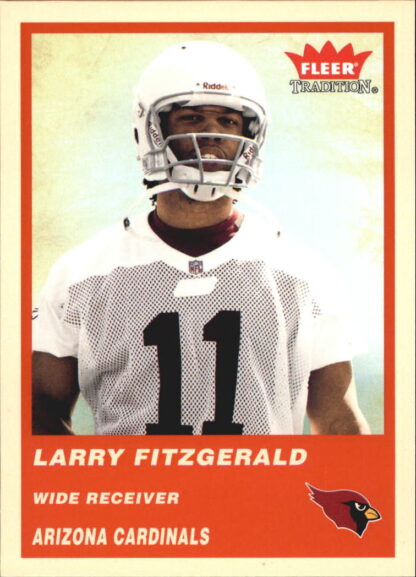 Larry Fitzgerald 2004 Fleer Tradition 332 Football Card