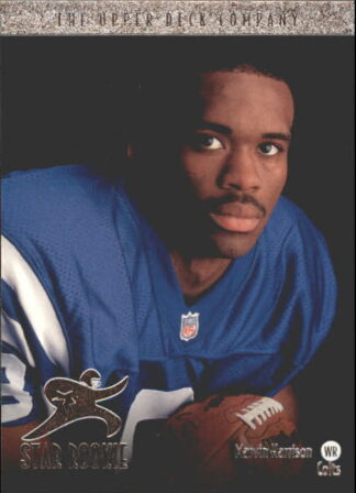 Marvin Harrison 1996 Upper Deck Rookie Football Card #18