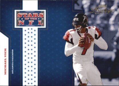 Michael Vick 2005 Playoff Prestige Stars of the NFL #21 Football Card