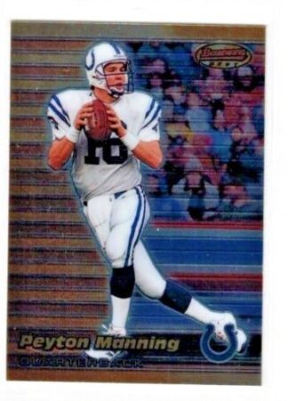 Peyton Manning 1999 Topps Bowmans Best #70 Football Card