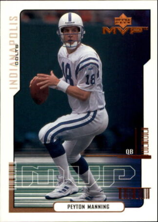 Peyton Manning 2000 Upper Deck MVP #18 Football Card