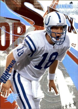 Peyton Manning 2003 SPx UpperDeck #1 Football Card