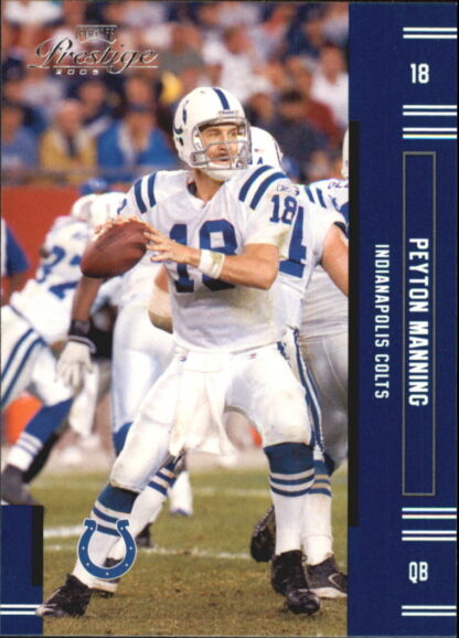Peyton Manning 2005 Playoff Prestige #59 Football Card