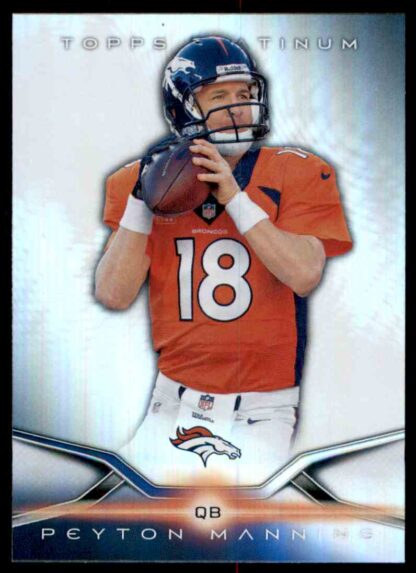Peyton Manning 2014 Topps Platinum #21 Football Card