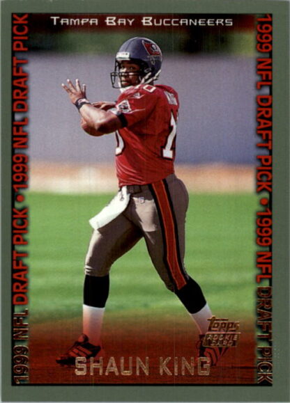 Shaun King 1999 Topps NFL Draft Pick #350 Rookie Card
