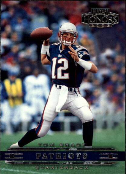 Tom Brady 2002 Playoff Honors #55 Football Card