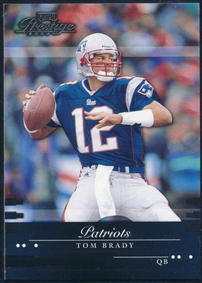 Tom Brady 2002 Playoff Prestige #85 Football Card
