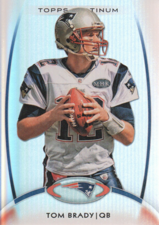 Tom Brady 2012 Topps Platinum #50 Football Card