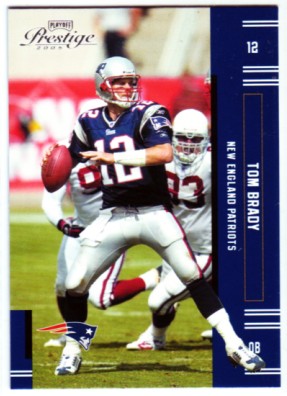 Tom Brady 2005 Donruss Prestige #79 Football Card