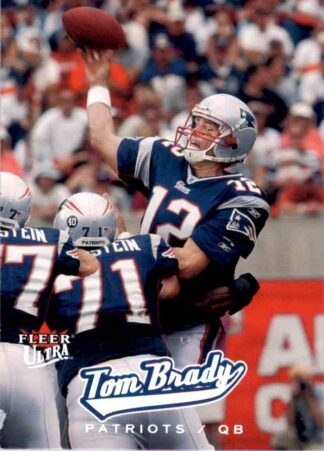 Tom Brady 2005 Fleer Ultra #20 Football Card