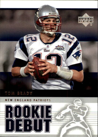 Tom Brady 2005 Upper Deck Rookie Debut #57 Football Card