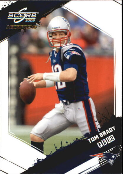 Tom Brady 2009 Score Inscriptions #179 Football Card
