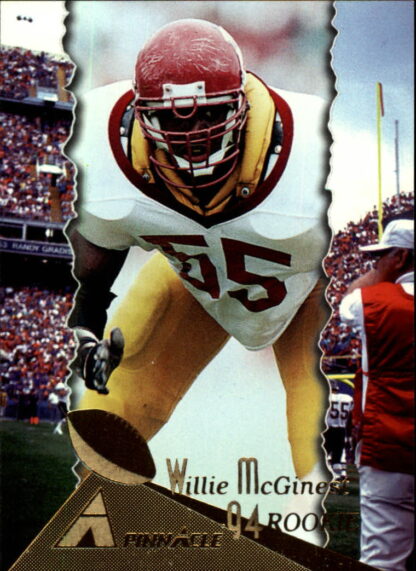 Willie McGinest 1994 Pinnacle Rookie #200 Football Card