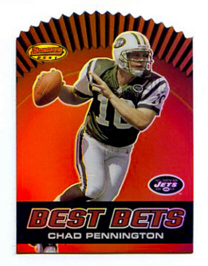 Chad Pennington 2000 Topps Bowmans Best Die Cut #B3 Football Card