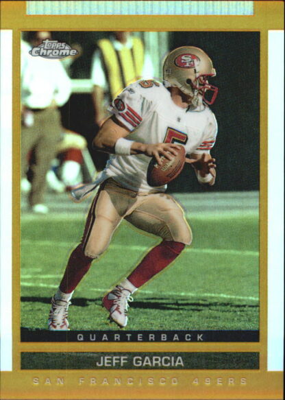 Jeff Garcia 2003 Topps Draft Picks and Prospects Chrome Gold Refractors #33