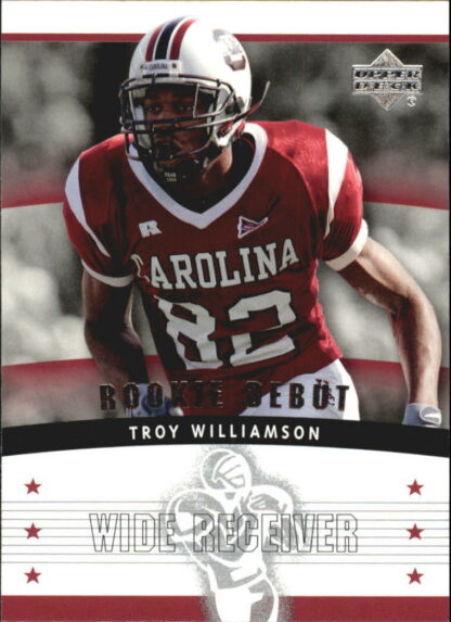 Troy Williamson 2005 Upper Deck Rookie Debut #129 Rookie Card