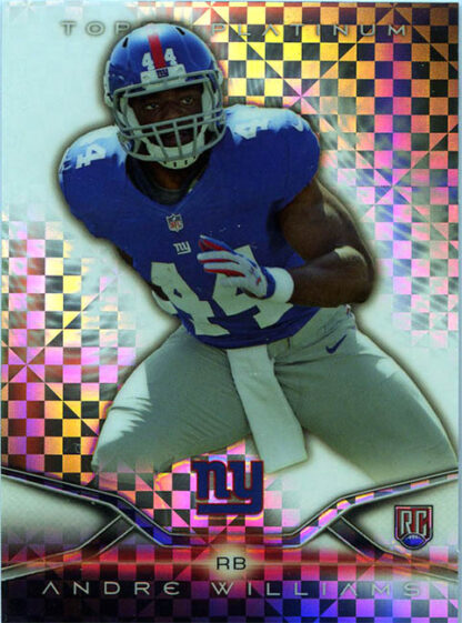 Andre Williams 2014 Topps Platinum Xfractors #110 Rookie Football Card