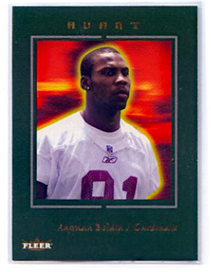 Anquan Boldin 2003 Fleer Avant Football Card #76 Rookie/699 Football Card