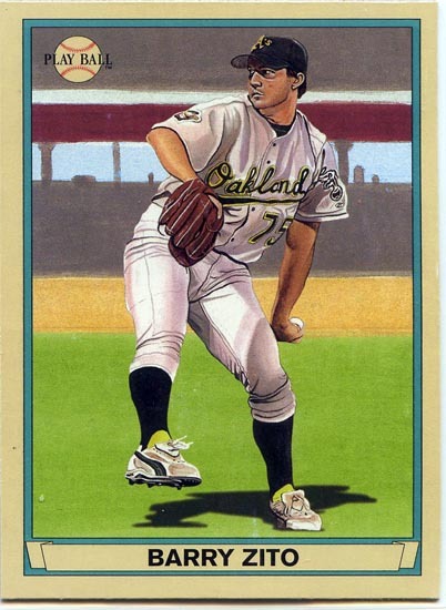 Barry Zito 2003 Upper Deck Play Ball #50 Baseball Card