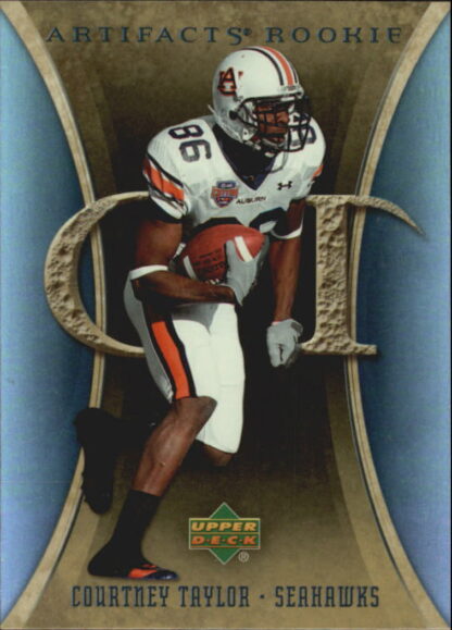 Courtney Taylor 2007 Artifacts Rookie #111 Football Card
