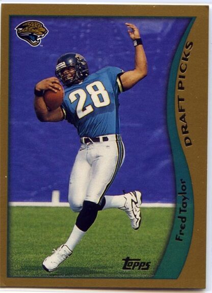 FRED TAYLOR 1998 TOPPS DRAFT PICKS ROOKIE CARD #339