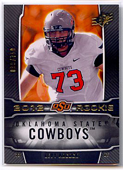 Levy Adcock 2012 SPx Rookie Card #181 /750