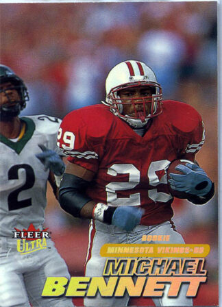 Michael Bennett 2001 Fleer Ultra #278 Rookie /2499 Football Card