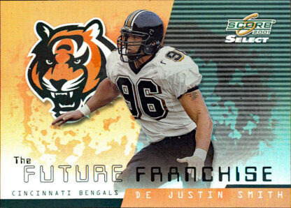 Peter Warrick Justin Smith 2001 Select Future Franchise #FF2 /550