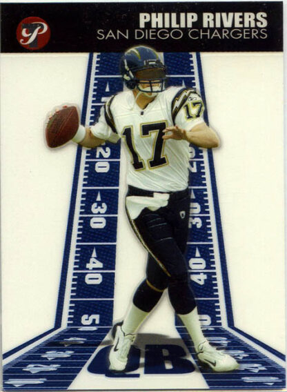 Philip Rivers 2004 TOPPS PRISTINE ROOKIE CARD #129