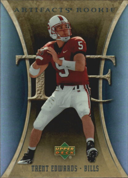 Trent Edwards 2007 Artifacts Rookie #149 Football Card