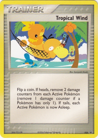 Tropical Wind #026 Nintendo Black Star Promos Pokemon Card